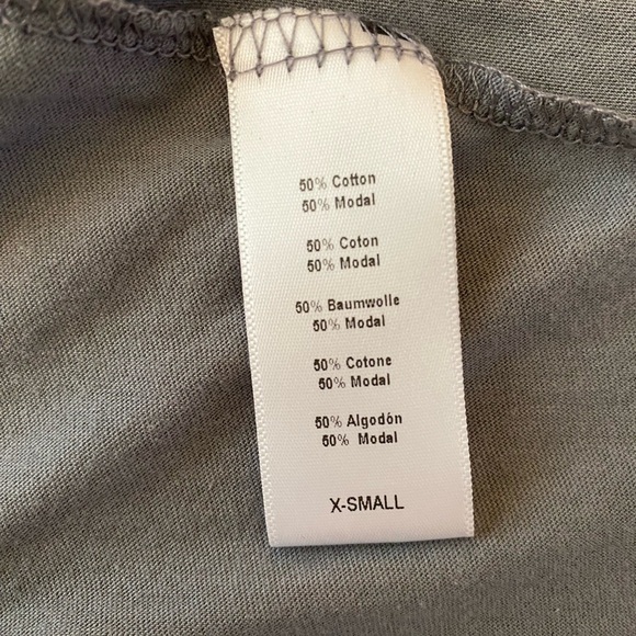 Project Social T Gray Mock Neck Asymmetrical Sundress - Picture 9 of 10